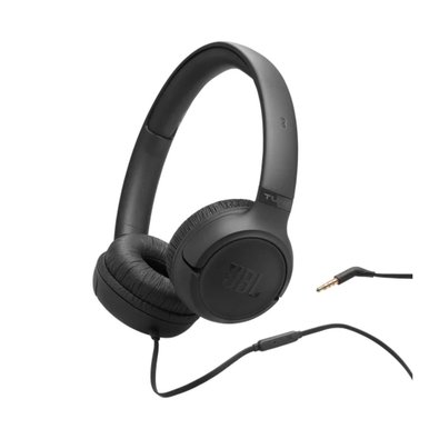 Fone de Ouvido JBL Tune 530, On-Ear, Com Fio, P2, Preto - JBLT530BLK