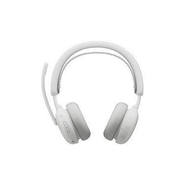 Headset Sem Fio Logitech Zone Wireless 2 ES com Microfone Flip-to-mute, Cancelamento de ruído, Conexão Bluetooth, Branco - 981-001596