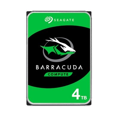 HD Seagate Barracuda, 4TB, 3.5", SATA 3, 5400RPM, 256MB Cache - ST4000DM004