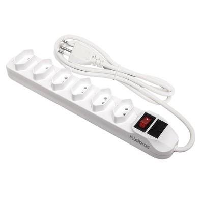 Filtro de Linha Intelbras 6 Tomadas, EPE1006, Bivolt, Branco - 4824002