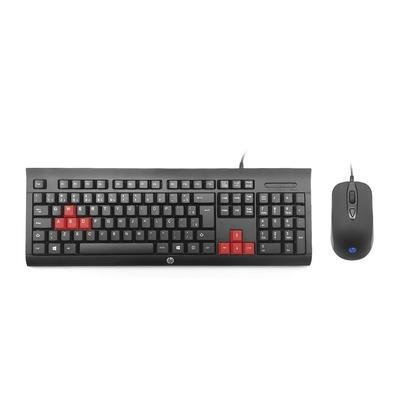 Kit Gamer HP - Teclado, ABNT2 + Mouse - KM100