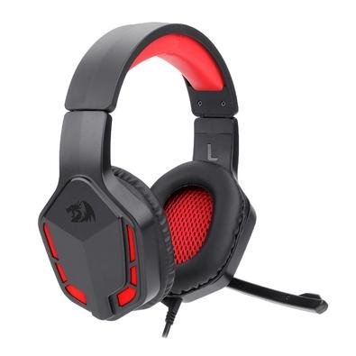 Headset Gamer Redragon Themis 2, Drivers 50mm, Preto/Vermelho - H220N