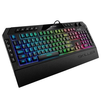 Teclado Gamer Sharkoon Skiller SGK5, RGB, ABNT2 - SGK5