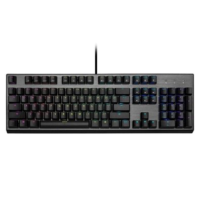 Teclado Mecânico Gamer Cooler Master CK350, RGB, Switch Outemu Blue, US - CK-350-KKOL1-US