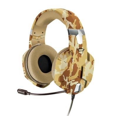 Headset Gamer Trust, GXT 322D Carus Desert Camo - 22125