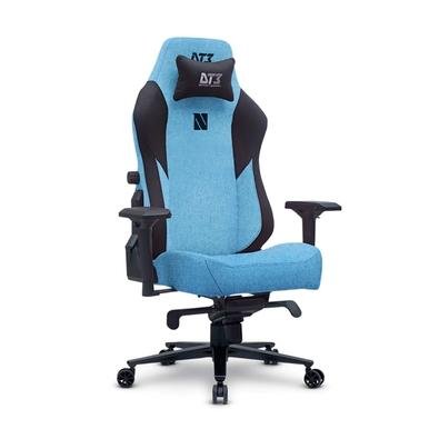 Cadeira Gamer DT3 Nero, Até 140kg, Com Almofada, Reclinável, Descanso de Braço 4D, Preto e Azul - 13548-1