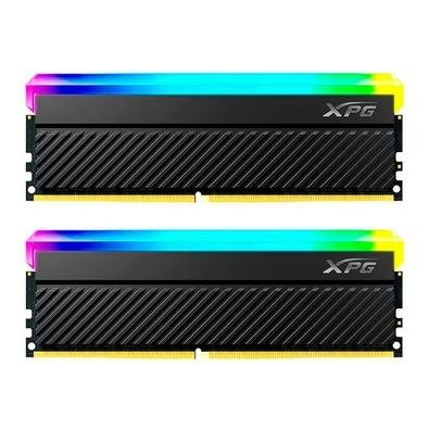 Memória XPG Spectrix D45G, RGB, 16GB (2X8GB), 3200MHz, DDR4, C16, Preto - AX4U32008G16A-DCBKD45G