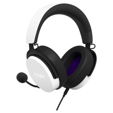 Headset Gamer NZXT Relay, Closed Back, Drivers 40mm, Branco - AP-WCB40-W2