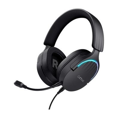 Headset Gamer Trust GXT 490 Fayo, 7.1, Drivers 50mm, USB, preto - 24900