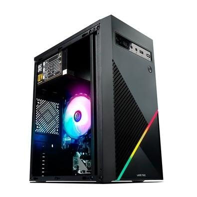 Gabinete Gamer Liketec Basic One V2, Mid Tower, RGB, LED, ATX, Lateral em Acrílico - LC-MT-ONEV2-2057