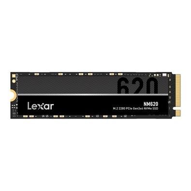 SSD PCIe Lexar Internal NM620, 256GB, Leitura 3500MB/s e Gravação 1300MB/s, Preto - LNM620X256G-RNNNU