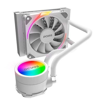 Water Cooler PCYes Sangue Frio 3, ARGB, 120mm, AMD e Intel, Branco - ARGBSF3120WGBR