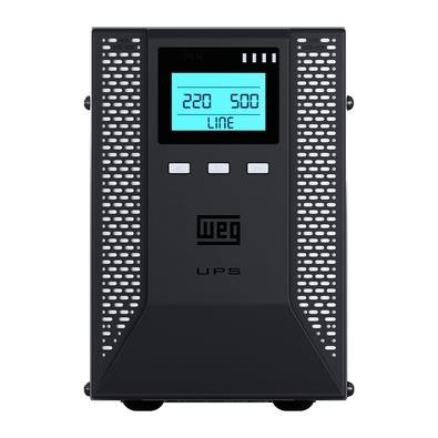 Nobreak Studio WEG 1000VA, Entrada 115V, Saída 115V, Autonomia 25min, 6 Tomadas, Preto - 16881410