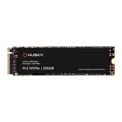 SSD PCIe Husky ThunderBoost, 256GB, M.2 NVMe, Leitura 1800MB/s, Gravação 1100MB/s - HSSD002256