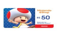 Nintendo Gift Card Digital R$50