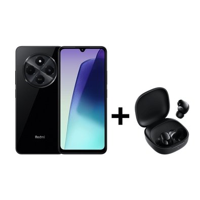 Kit Smartphone Xiaomi Redmi 14c Br, 256GB, 4+4GB RAM Virtual, Octa Core, Tela 6.88