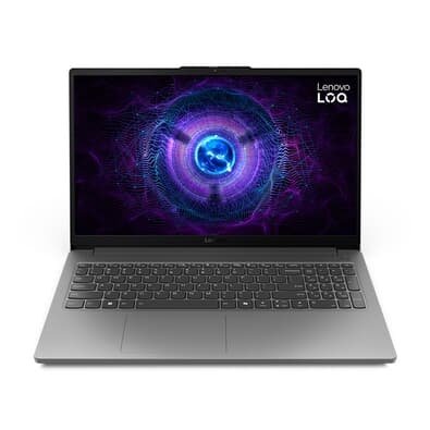 Imagem Notebook Lenovo LOQ-E Core i5-12450HX, RTX 3050, 16GB, 512GB SSD, 15.6" FHD, IPS, 144Hz, Win 11, Luna Cinza- 83ME0007BR