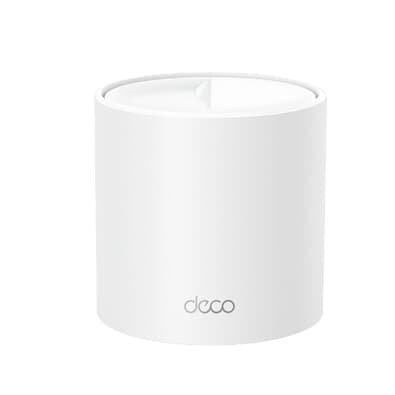 Roteador Mesh TP-Link Deco X10, Wi-Fi 6, AX1500, Dual-Band, 2 Portas Gigabit, Branco, 1 Unidade - Deco X10(1-pack)(BR)