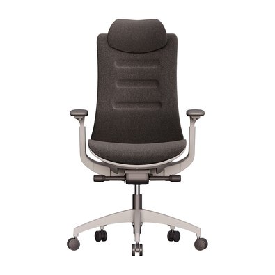 Cadeira Office Elements Eterea, Até 110kg, Reclinável, Malha, Cinza - 72115