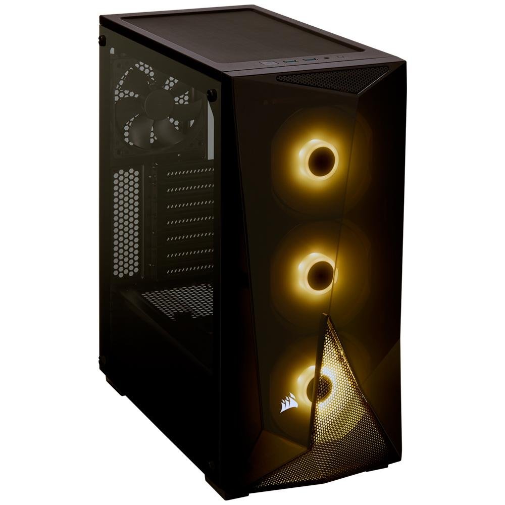 Gabinete Gamer Corsair Carbide Series Spec Delta, Mid-Tower, RGB, Lateral em Vidro Temperado, Preto - CC-9011166-WW Gabinete Gamer Corsair Carbide Series Spec Delta, Mid-Tower, RGB, Lateral em Vidro Temperado, Preto - CC-9011166-WW