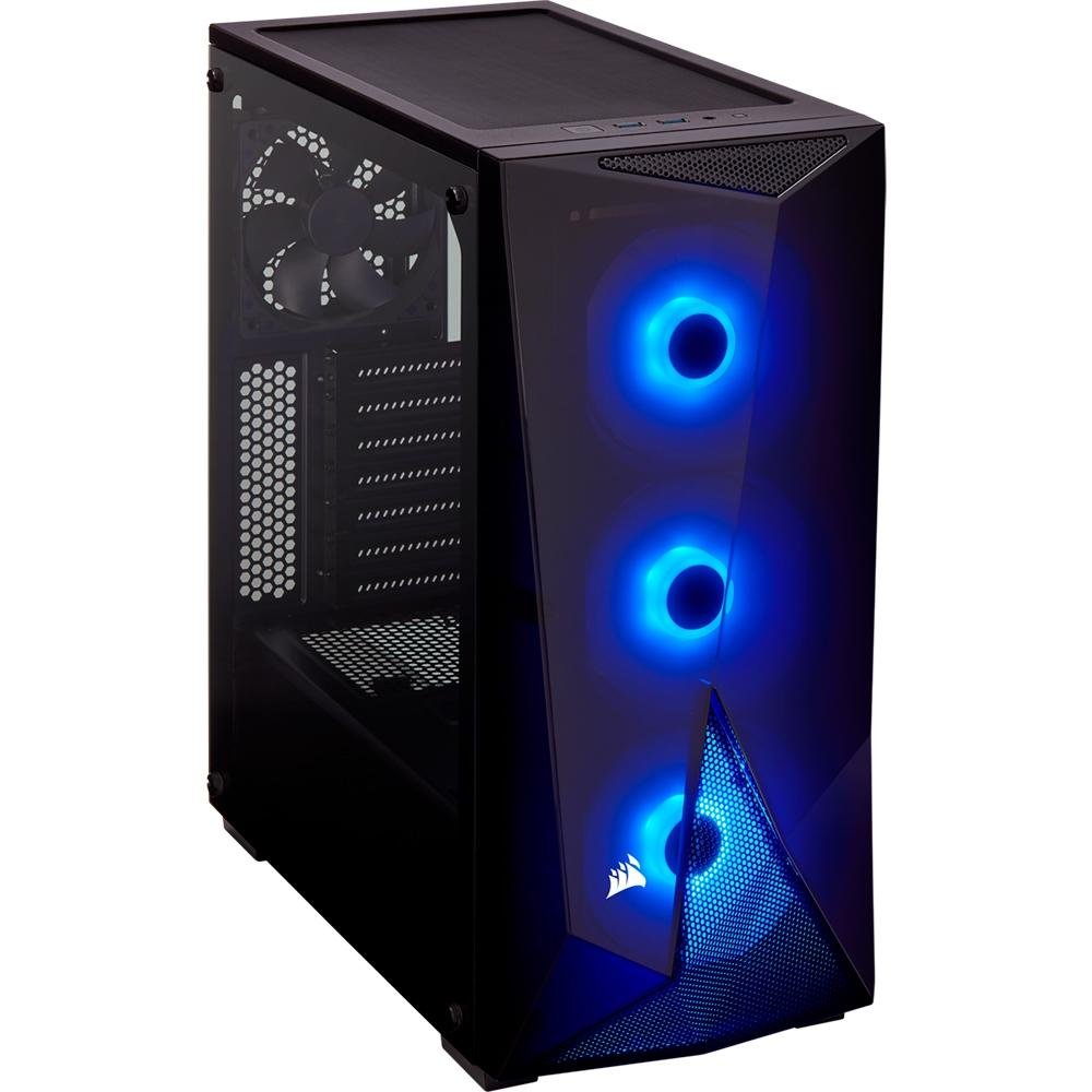 Gabinete Gamer Corsair Carbide Series Spec Delta, Mid-Tower, RGB, Lateral em Vidro Temperado, Preto - CC-9011166-WW Gabinete Gamer Corsair Carbide Series Spec Delta, Mid-Tower, RGB, Lateral em Vidro Temperado, Preto - CC-9011166-WW