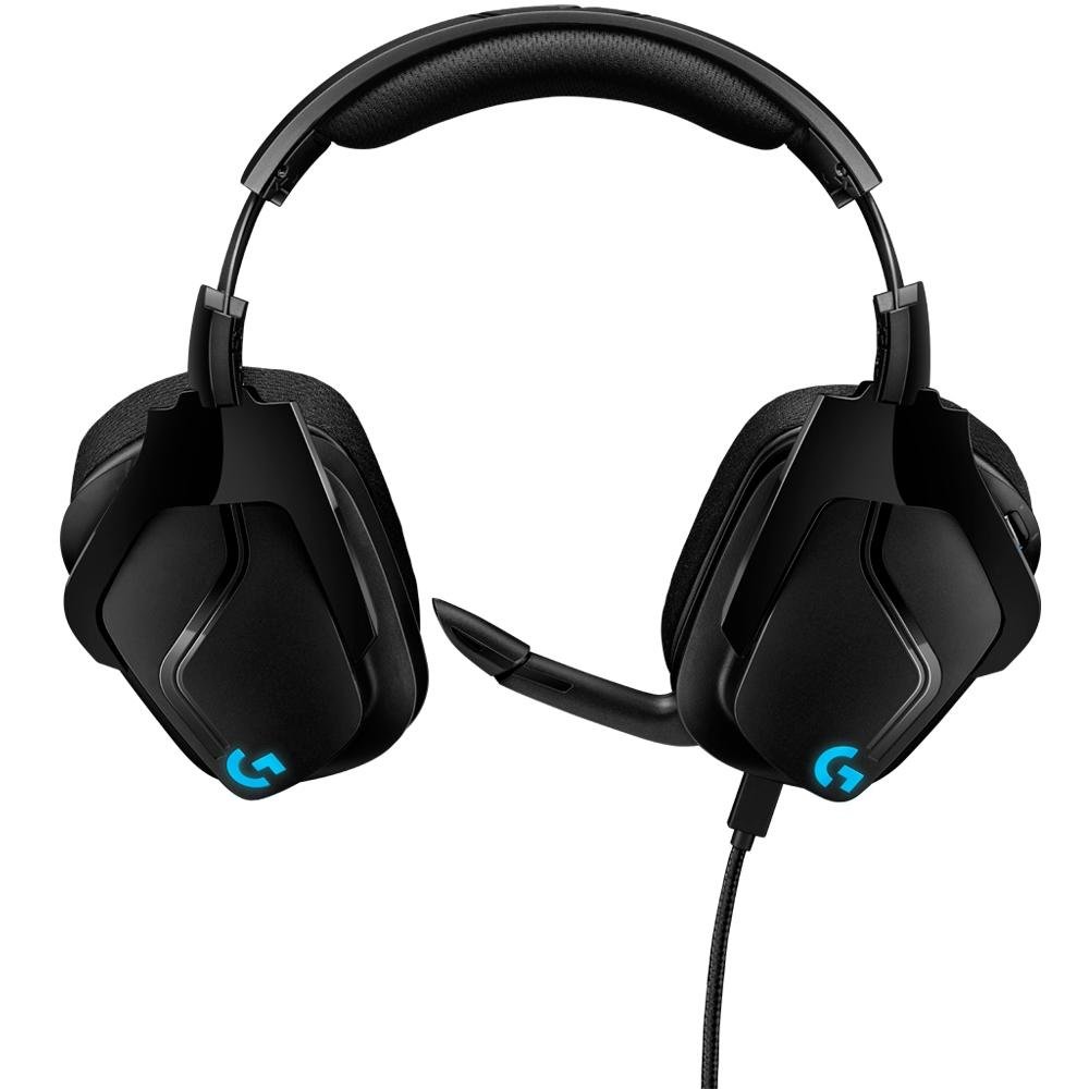 Headset Gamer Logitech G635 7.1 Dolby Surround RGB LIGHTSYNC, Drivers Avançados, PC, PlayStation, Xbox, Nintendo Switch - 981-000748 Headset Gamer Logitech G635 7.1 Dolby Surround RGB LIGHTSYNC, Drivers Avançados, PC, PlayStation, Xbox, Nintendo Switch - 981-000748