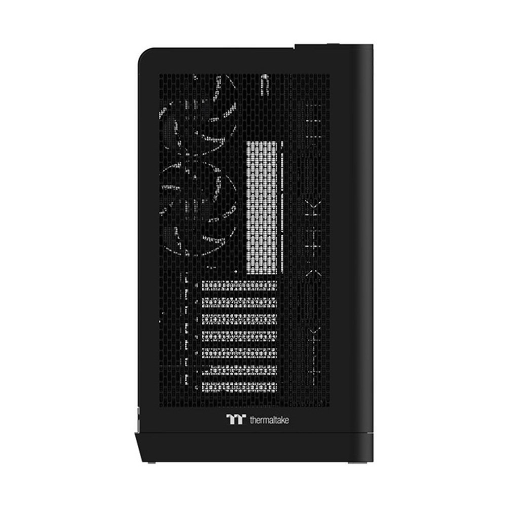 Gabinete Gamer Thermaltake View 390 Air, Mid-Tower, Vidro Temperado Curvo, 2x FANs CT140 ARGB, Preto - CA-11F-00M1WN-00 Gabinete Gamer Thermaltake View 390 Air, Mid-Tower, Vidro Temperado Curvo, 2x FANs CT140 ARGB, Preto - CA-11F-00M1WN-00