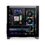 Gabinete Gamer Thermaltake View 390 Air, Mid-Tower, Vidro Temperado Curvo, 2x FANs CT140 ARGB, Preto - CA-11F-00M1WN-00
