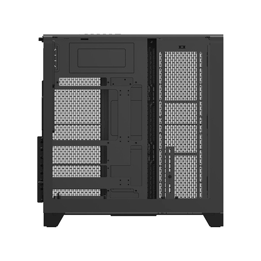 Gabinete Gamer Thermaltake View 390 Air, Mid-Tower, Vidro Temperado Curvo, 2x FANs CT140 ARGB, Preto - CA-11F-00M1WN-00 Gabinete Gamer Thermaltake View 390 Air, Mid-Tower, Vidro Temperado Curvo, 2x FANs CT140 ARGB, Preto - CA-11F-00M1WN-00