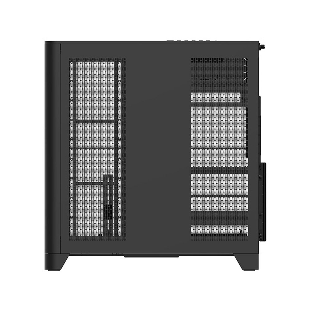 Gabinete Gamer Thermaltake View 390 Air, Mid-Tower, Vidro Temperado Curvo, 2x FANs CT140 ARGB, Preto - CA-11F-00M1WN-00 Gabinete Gamer Thermaltake View 390 Air, Mid-Tower, Vidro Temperado Curvo, 2x FANs CT140 ARGB, Preto - CA-11F-00M1WN-00