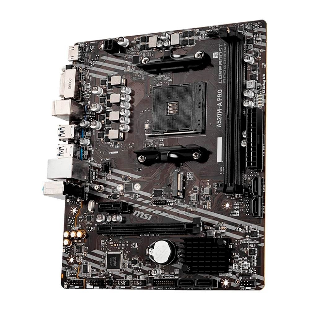 AMD Ryzen 5 5600GT + MSI A520M-A PRO | KaBuM!