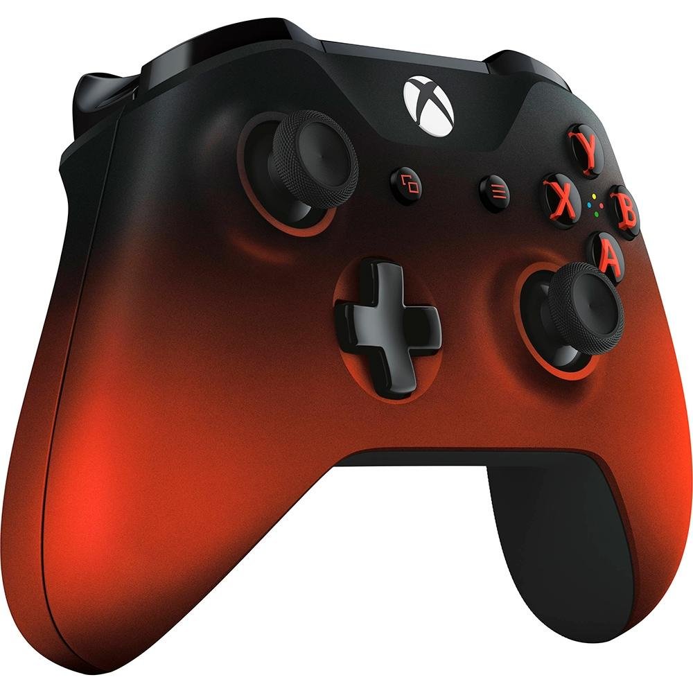 Controle Microsoft Edição Especial Volcano Shadow, Xbox, Sem Fio