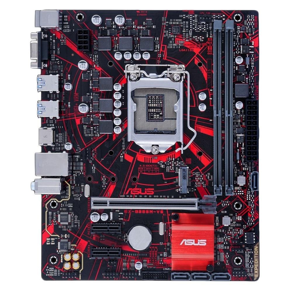 Placa Mãe Asus EX-B365M-V5, Intel LGA 1151, mATX, DDR4 | KaBuM!