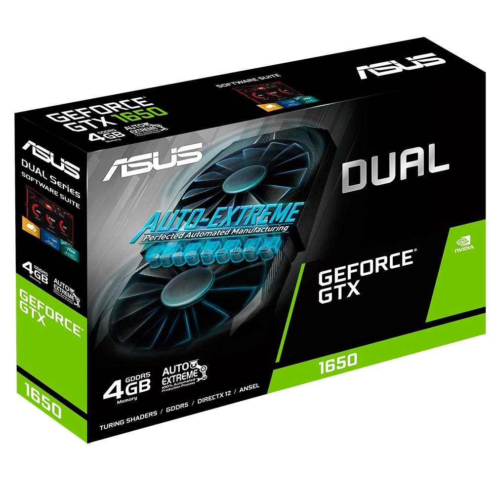 ゆう様 Placa de Vídeo Asus Dual GeForce GTX 1650 | KaBuM!