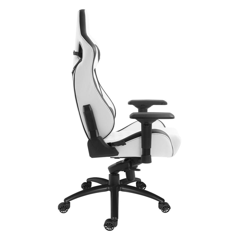 Cadeira Gamer Alpha Gamer Polaris Edition, Até 150Kg, Descanso de Braço 4D,  Preto e Branco - AGPOLARISRE-BK-BL - view 9