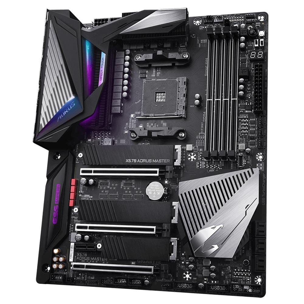 Placa mãe Gigabyte Aorus X570 Aorus Master, AMD AM4, ATX, DDR4