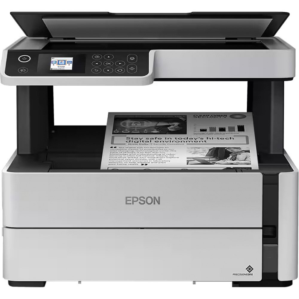Multifuncional Epson EcoTank, Jato de Tinta, Wi-Fi, Bivolt - M2170 Multifuncional Epson EcoTank, Jato de Tinta, Wi-Fi, Bivolt - M2170
