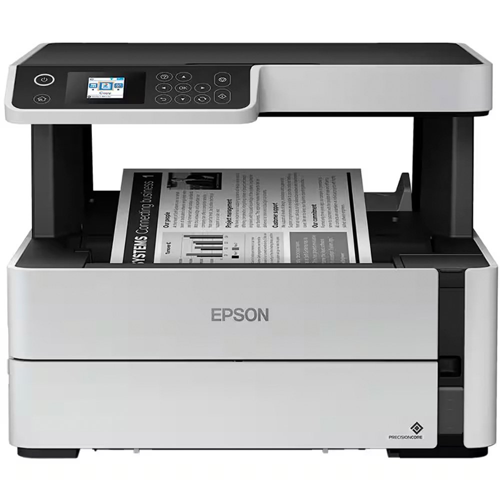 Multifuncional Epson EcoTank, Jato de Tinta, Wi-Fi, Bivolt - M2170 Multifuncional Epson EcoTank, Jato de Tinta, Wi-Fi, Bivolt - M2170