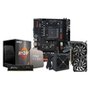 Kit Upgrade AMD Ryzen 5 5500, A520 DDR4, RAM Kingston Fury Beast 8GB, RTX 3050 6G, Fonte 500W