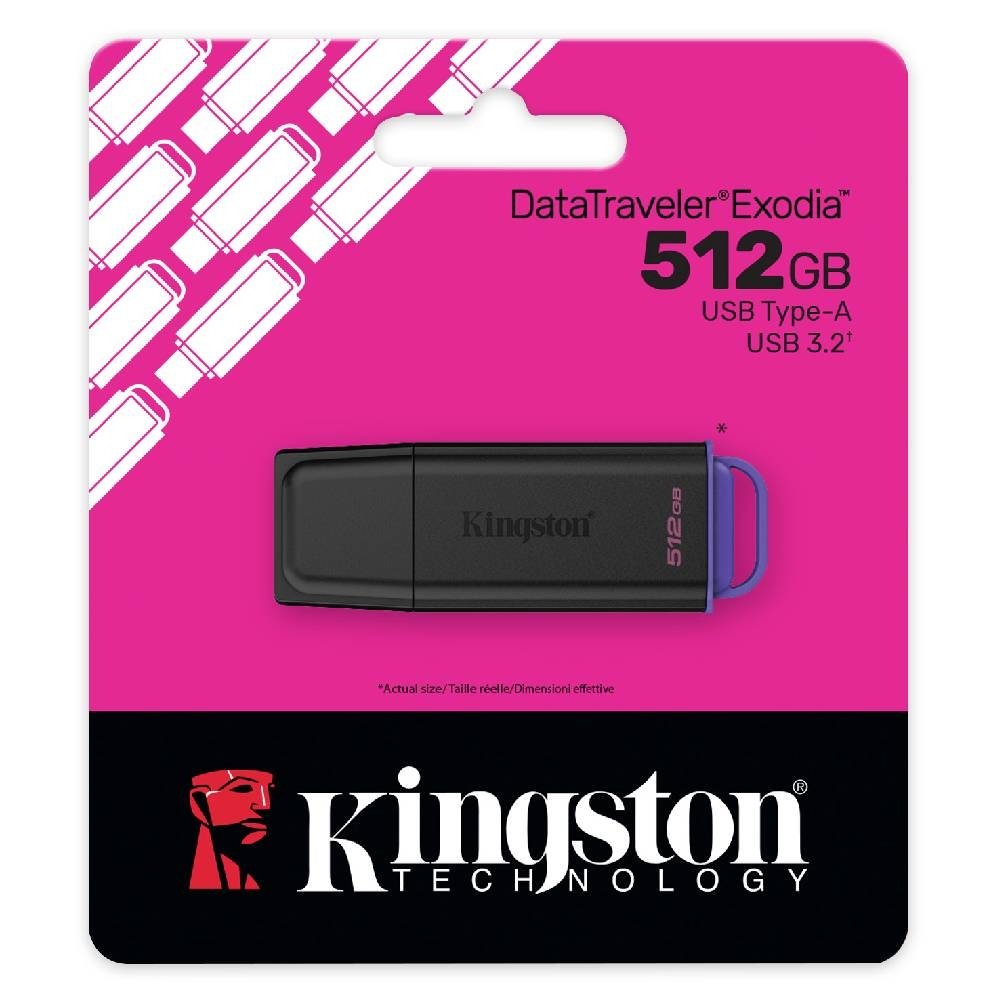 Pen Drive Kingston Exodia G2 512GB USB