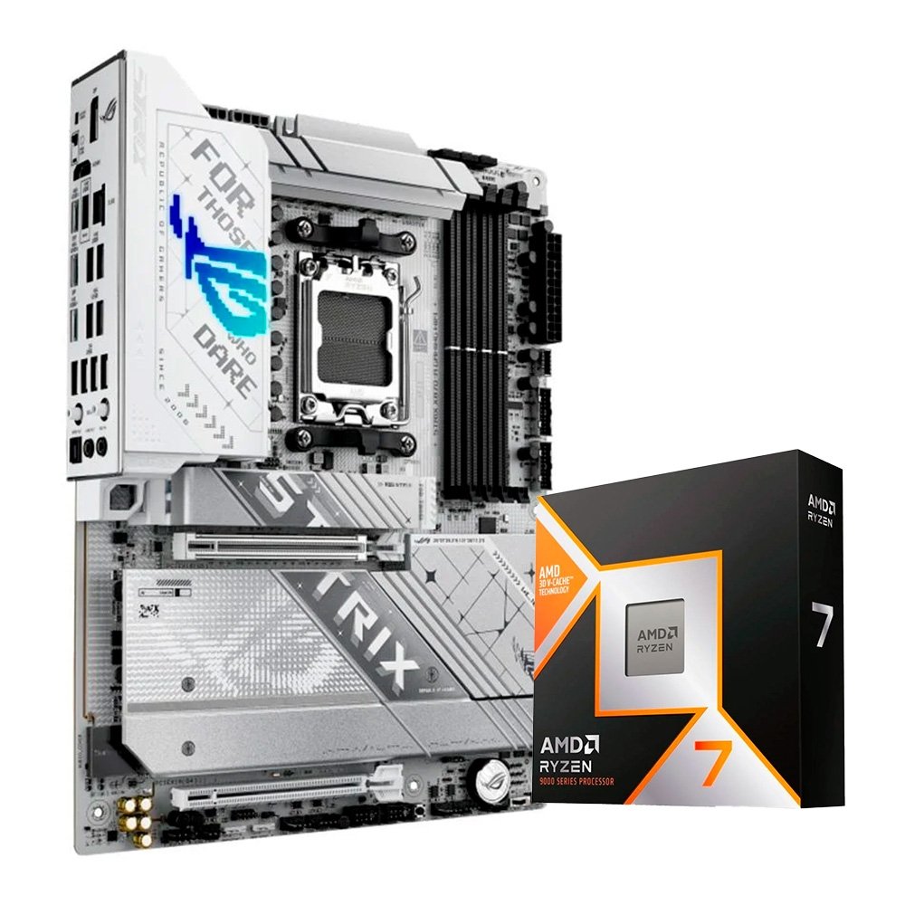 Kit AMD Ryzen 7 9800X3D + ASUS ROG Strix X870-A