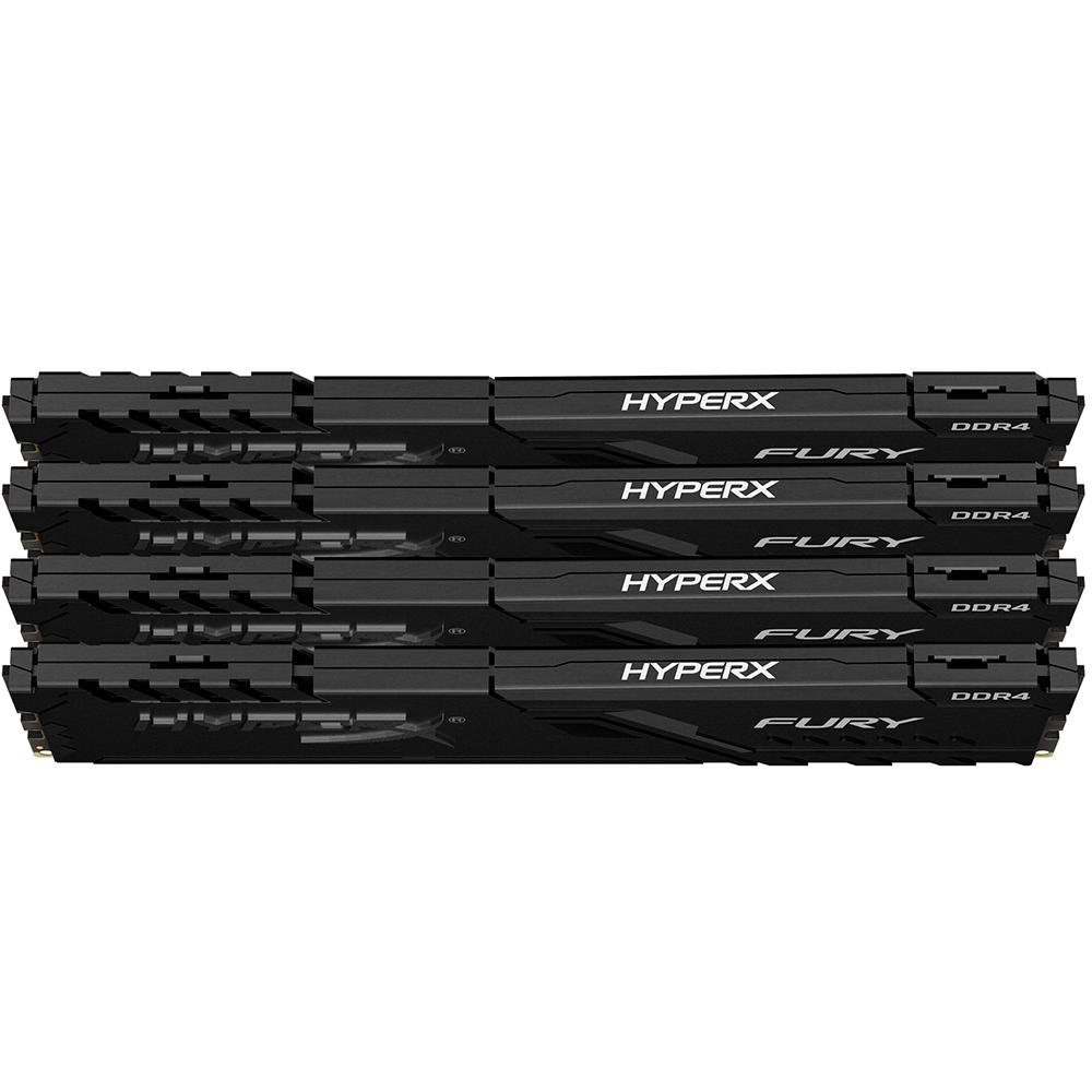 Memória HyperX Fury, 16GB (4x4GB), 3000MHz, DDR4, Preto