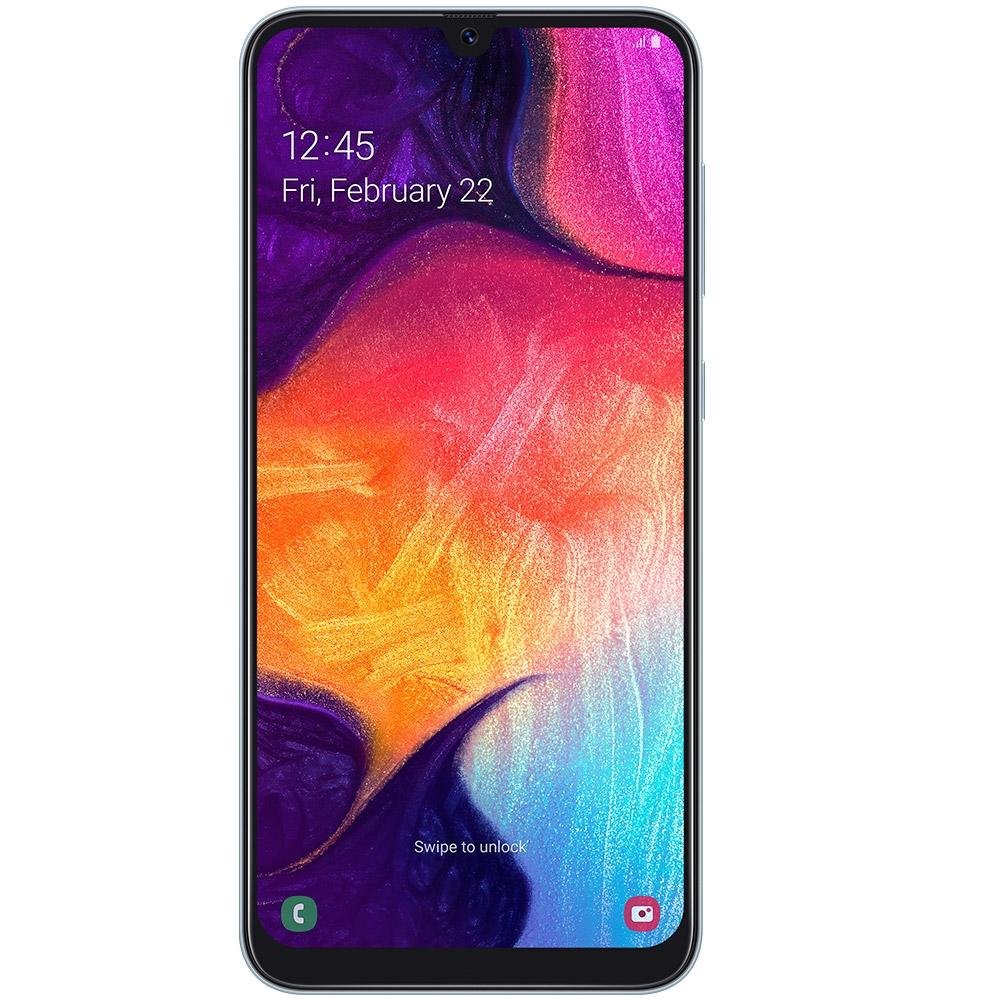 Smartphone Samsung Galaxy A50, 128GB, 25MP, Tela 6.4´, Branco - SM-A505GZWSZTO Smartphone Samsung Galaxy A50, 128GB, 25MP, Tela 6.4´, Branco - SM-A505GZWSZTO