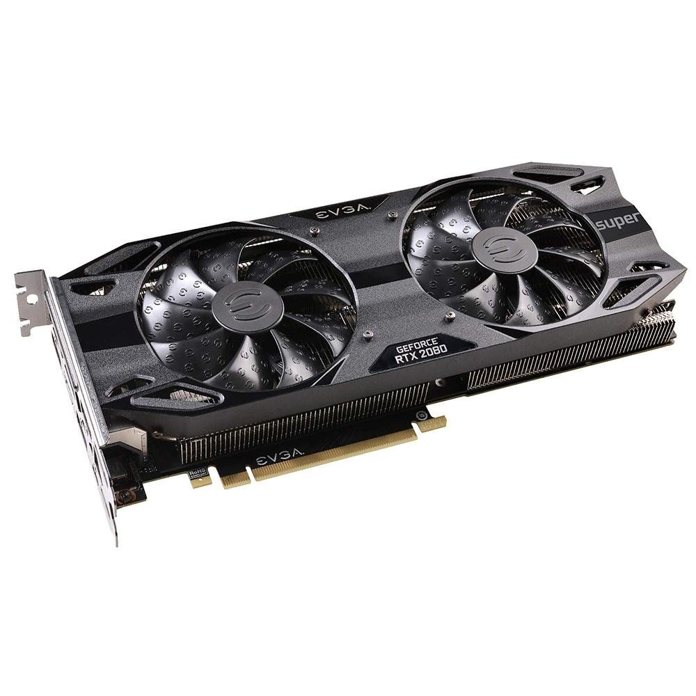 Placa de Vídeo EVGA NVIDIA GeForce RTX 2080 Super Black Gaming, 8GB, GDDR6 - 08G-P4-3081-KR Placa de Vídeo EVGA NVIDIA GeForce RTX 2080 Super Black Gaming, 8GB, GDDR6 - 08G-P4-3081-KR