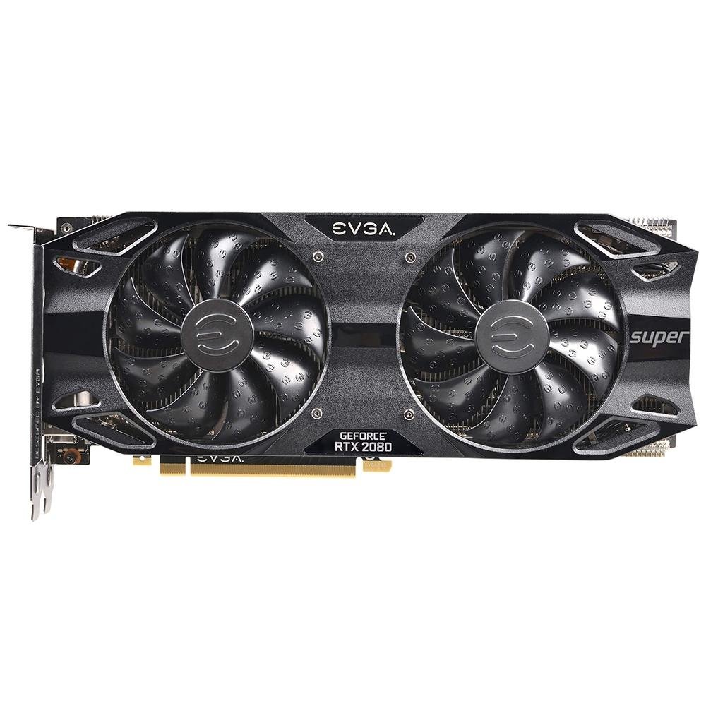 Placa de Vídeo EVGA NVIDIA GeForce RTX 2080 Super Black Gaming, 8GB, GDDR6 - 08G-P4-3081-KR Placa de Vídeo EVGA NVIDIA GeForce RTX 2080 Super Black Gaming, 8GB, GDDR6 - 08G-P4-3081-KR