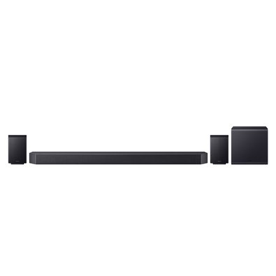 Soundbar Samsung Série Q HW-Q990H, Bluetooth, 656W, com Subwoofer Sem Fio, 11.1.4 Canais, Dolby Atmos, Preto - HWQ990HZD