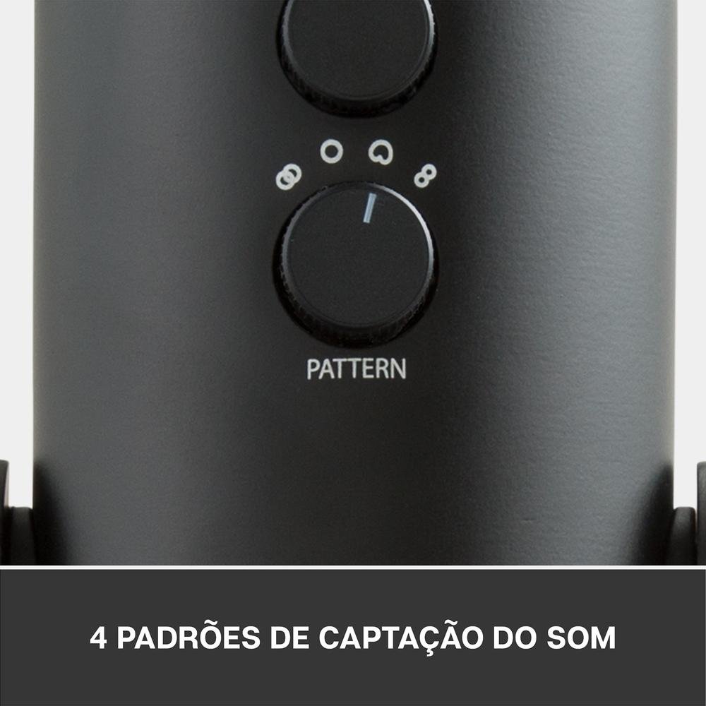 Microfone Condensador Blue Yeticaster Podcast | KaBuM!