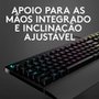 Teclado Gamer Logitech G213, RGB LIGHTSYNC, Controles de Mídia Dedicados, Design Durável Resistente à Respingos, ABNT2, Preto  - 920-009438