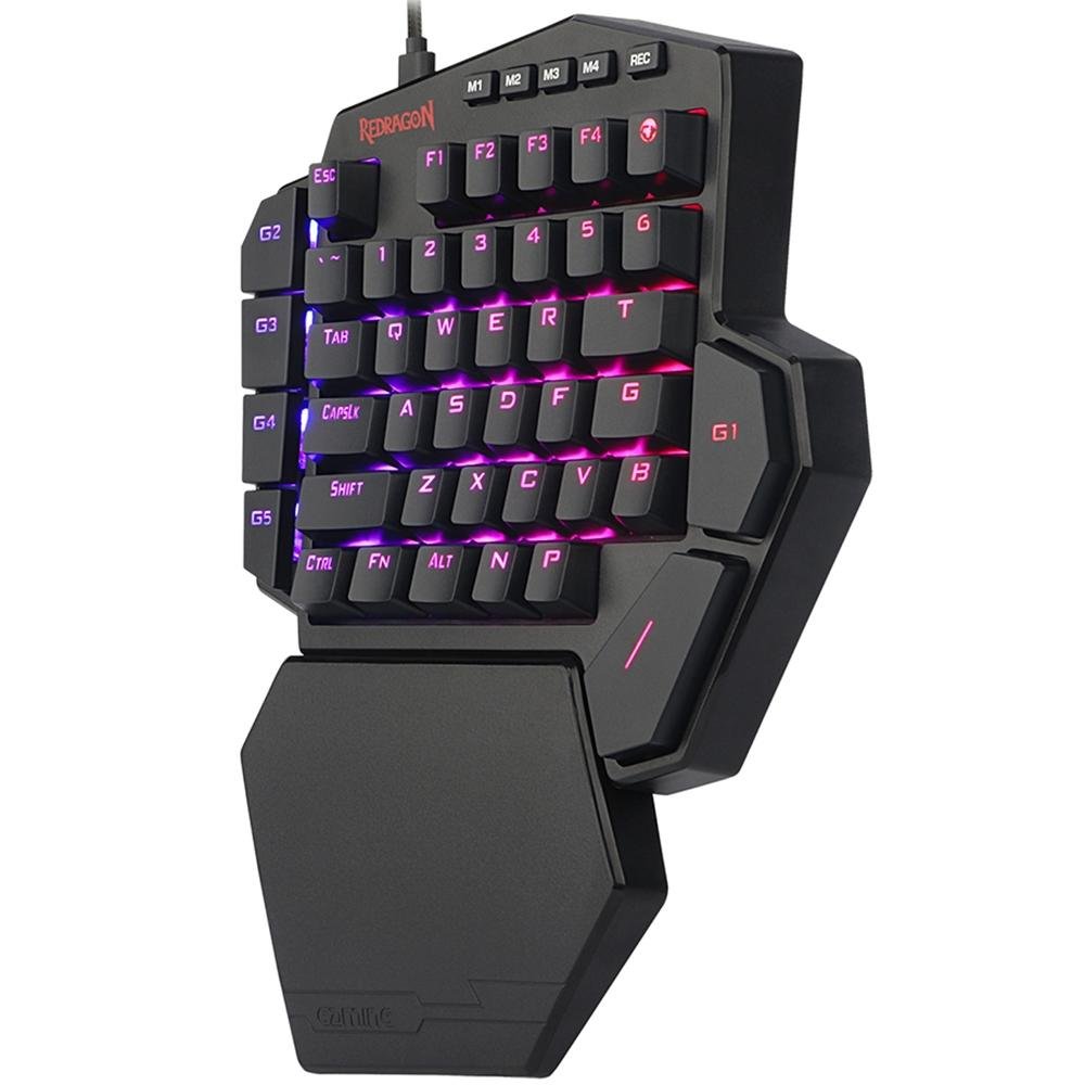 Mini Teclado Mecânico Gamer Redragon Ida Diti, RGB, Switch Outemu Blue - K585