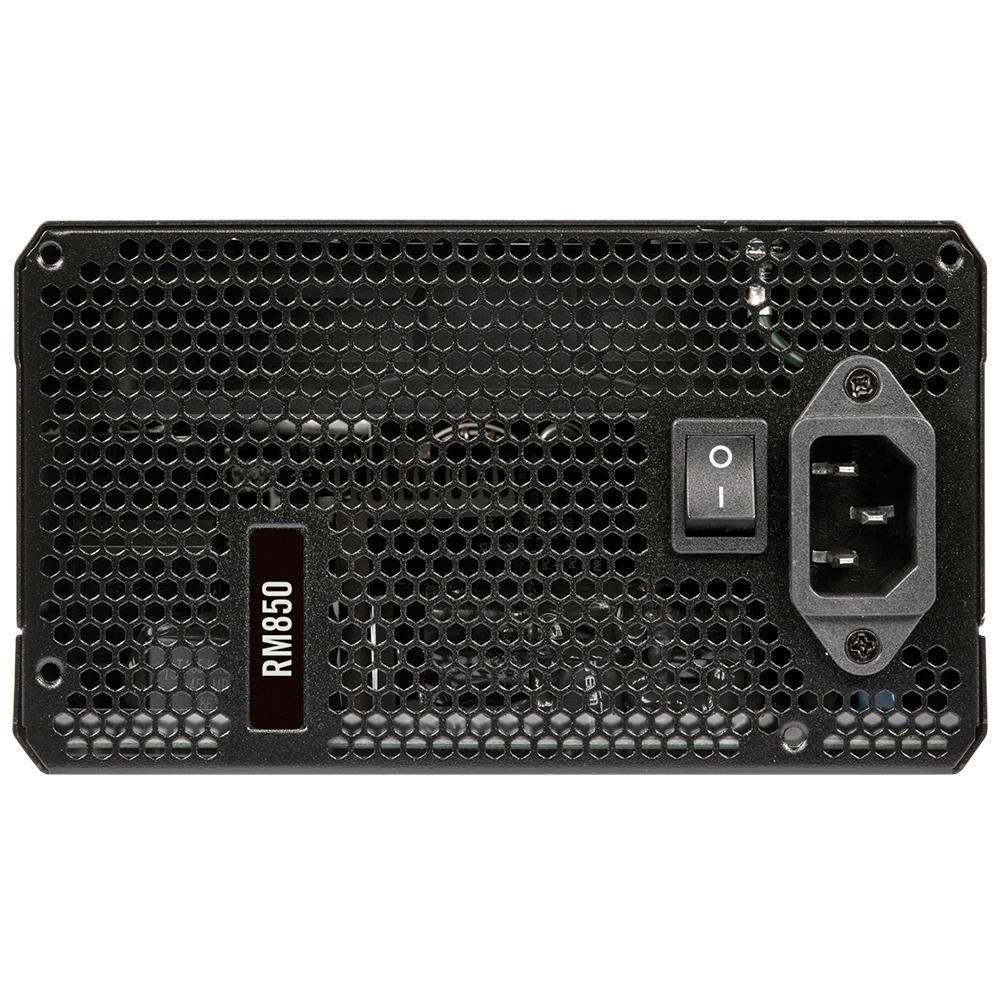 Fonte Corsair RM850, 850W, 80 Plus Gold, Modular, Sem Cabo, Preto - CP-9020196 Fonte Corsair RM850, 850W, 80 Plus Gold, Modular, Sem Cabo, Preto - CP-9020196